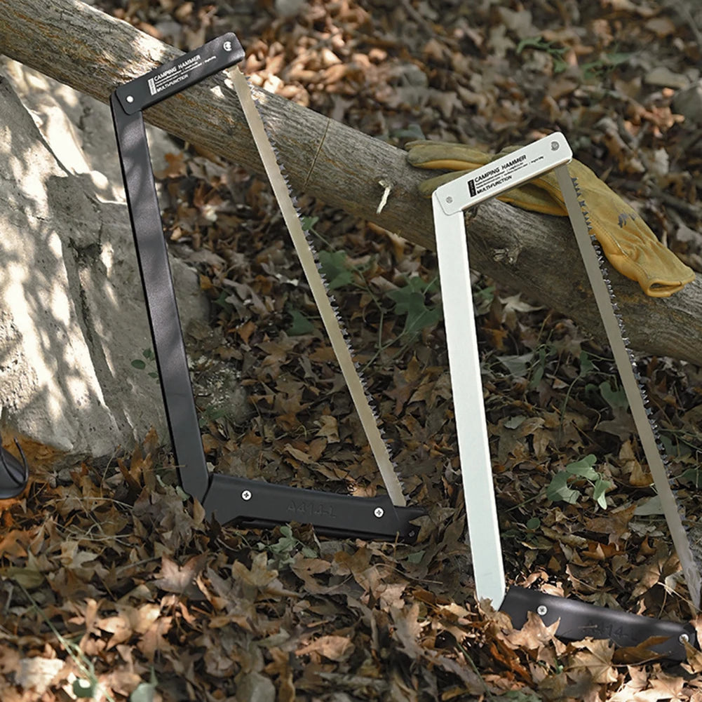 Portable Folding Saw 21 Inch Long Blade Hand Saw Multifunctional Folding Wood Saw for Woodworking Outdoor Camping Survival Tool