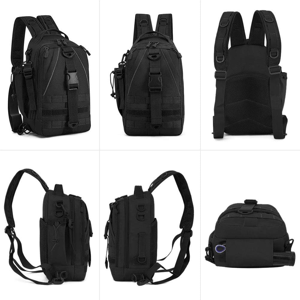 Fishing Tackle Backpack Storage Bag - Outdoor Shoulder Backpack - Fishing Gear Bag (Camo)
