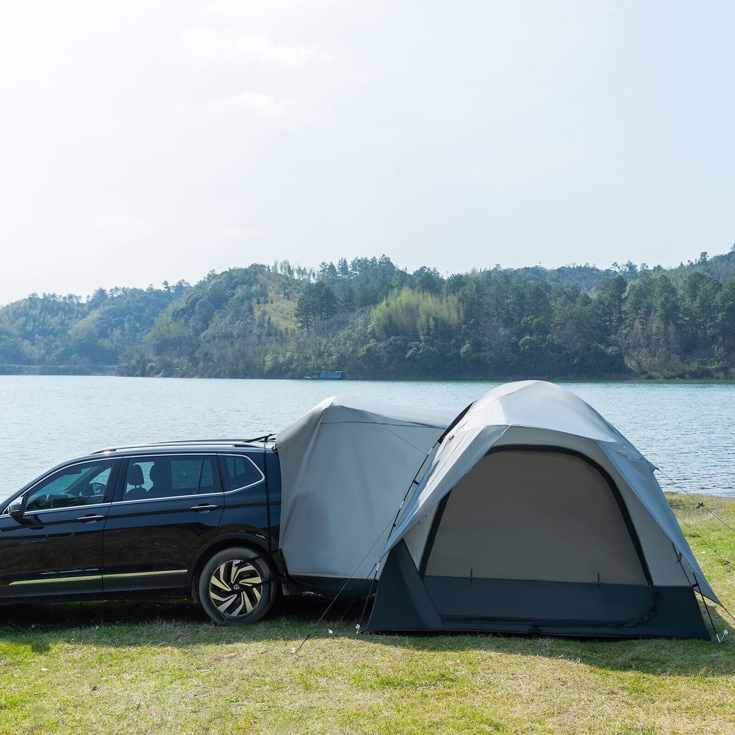 6 Person SUV Tent for Camping, Double Layer Pu3000Mm and UPF 50+ UV Waterproo...
