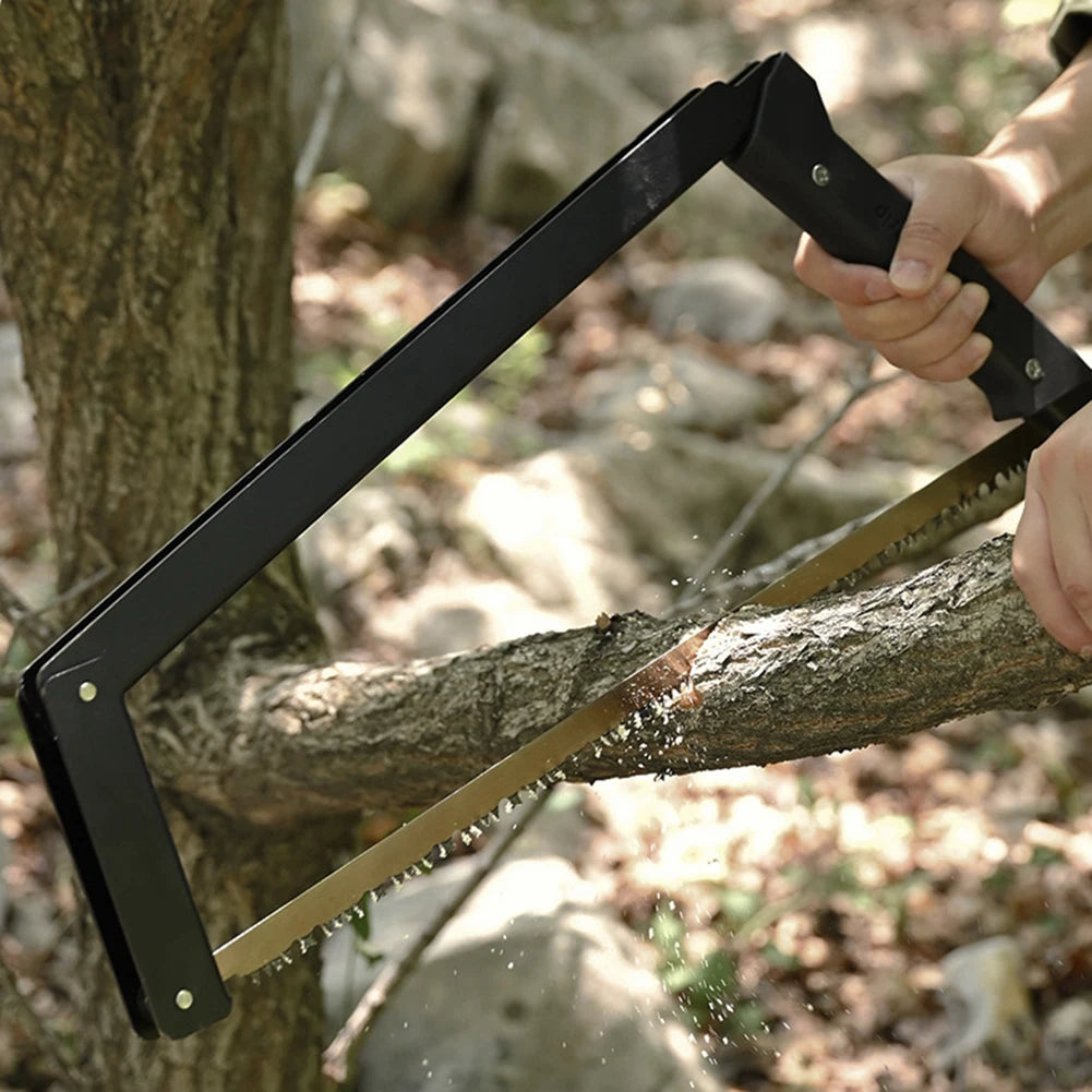 Portable Folding Saw 21 Inch Long Blade Hand Saw Multifunctional Folding Wood Saw for Woodworking Outdoor Camping Survival Tool