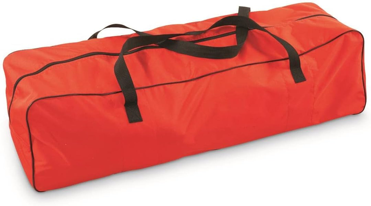 Club Camping Chair, Oversized, Portable, Folding with Padded Seats, 500-Lb. Capacity Red Plaid