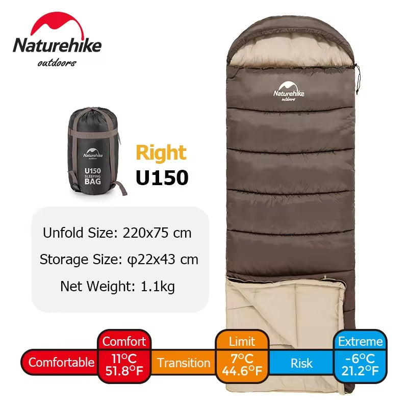 Sleeping Bag Ultralight Cotton Winter Sleeping Bag Lightweight Waterproof Sleeping Bag Outdoor Camping Sleeping Bag