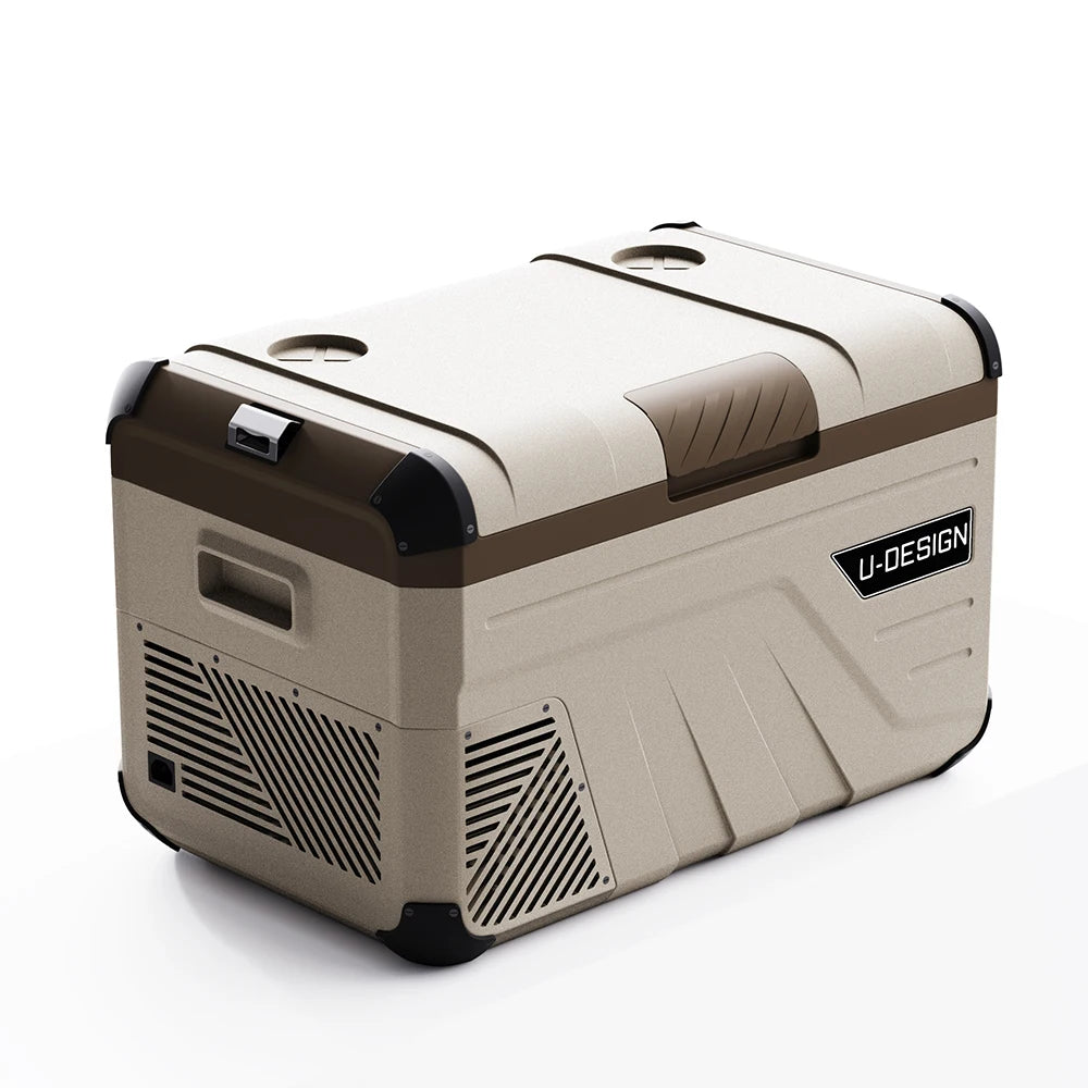 35L Compressor Solar Camping Fridge 12V Portable Car Truck Fridges Camping Car Fridge Freezer for Travel